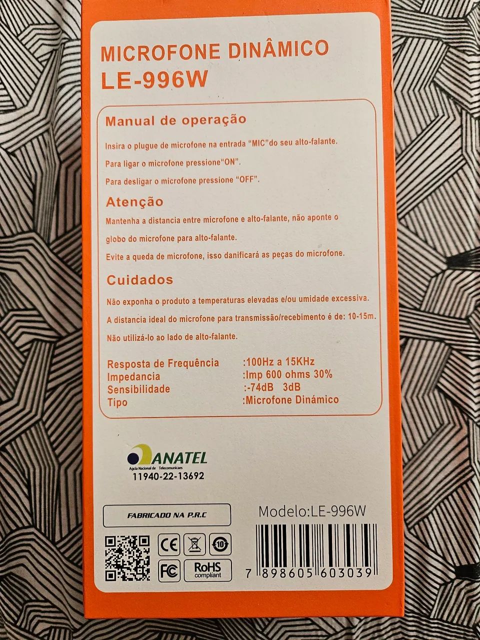 Microfone sem fio - Foto 4