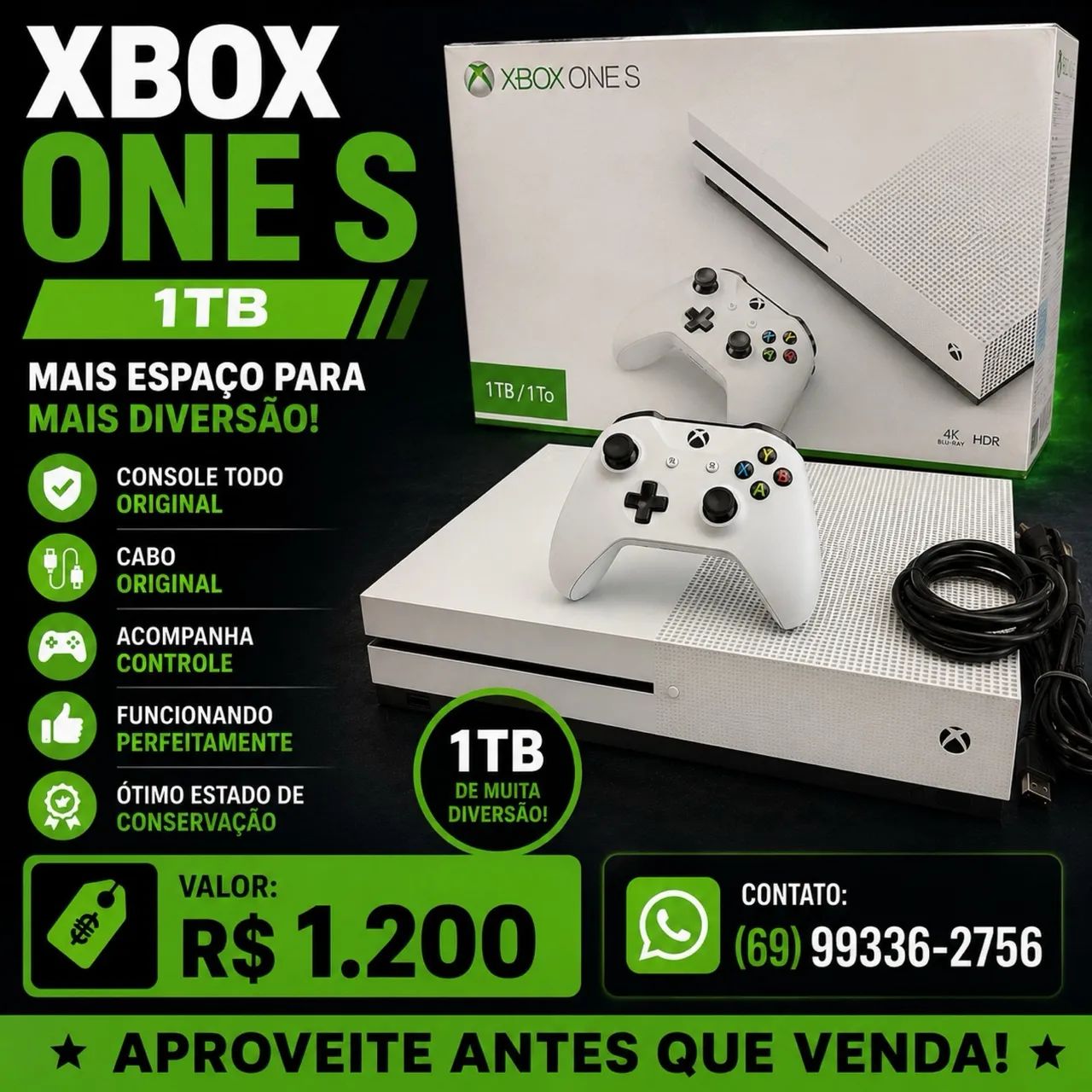 Xbox One S - Foto 2
