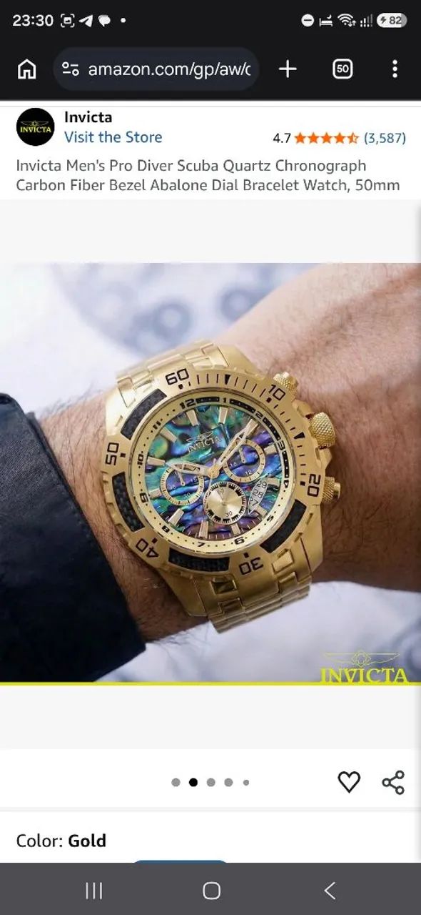 INVICTA SCUBA ORIGINAL NOVO - Foto 3