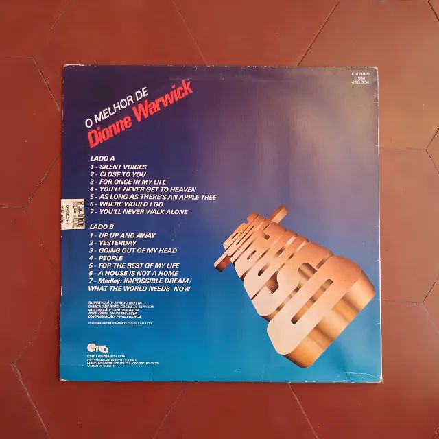 LP Vinil Dionne Warwick - O Melhor de Dionne Warwick - Columbia  - Foto 3