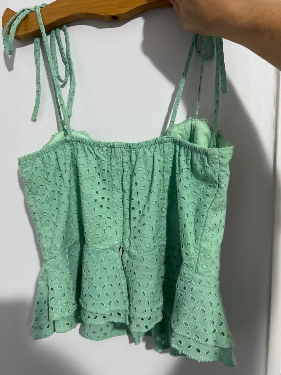 Blusa de alcinha da marca salgunamu - Foto 5