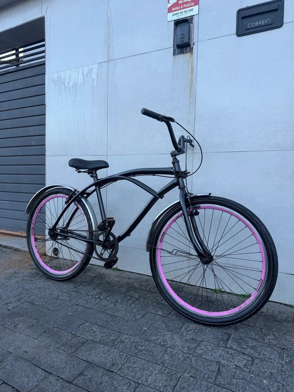 Bicicleta caiçara  semi nova aro 26 revisada com nota 