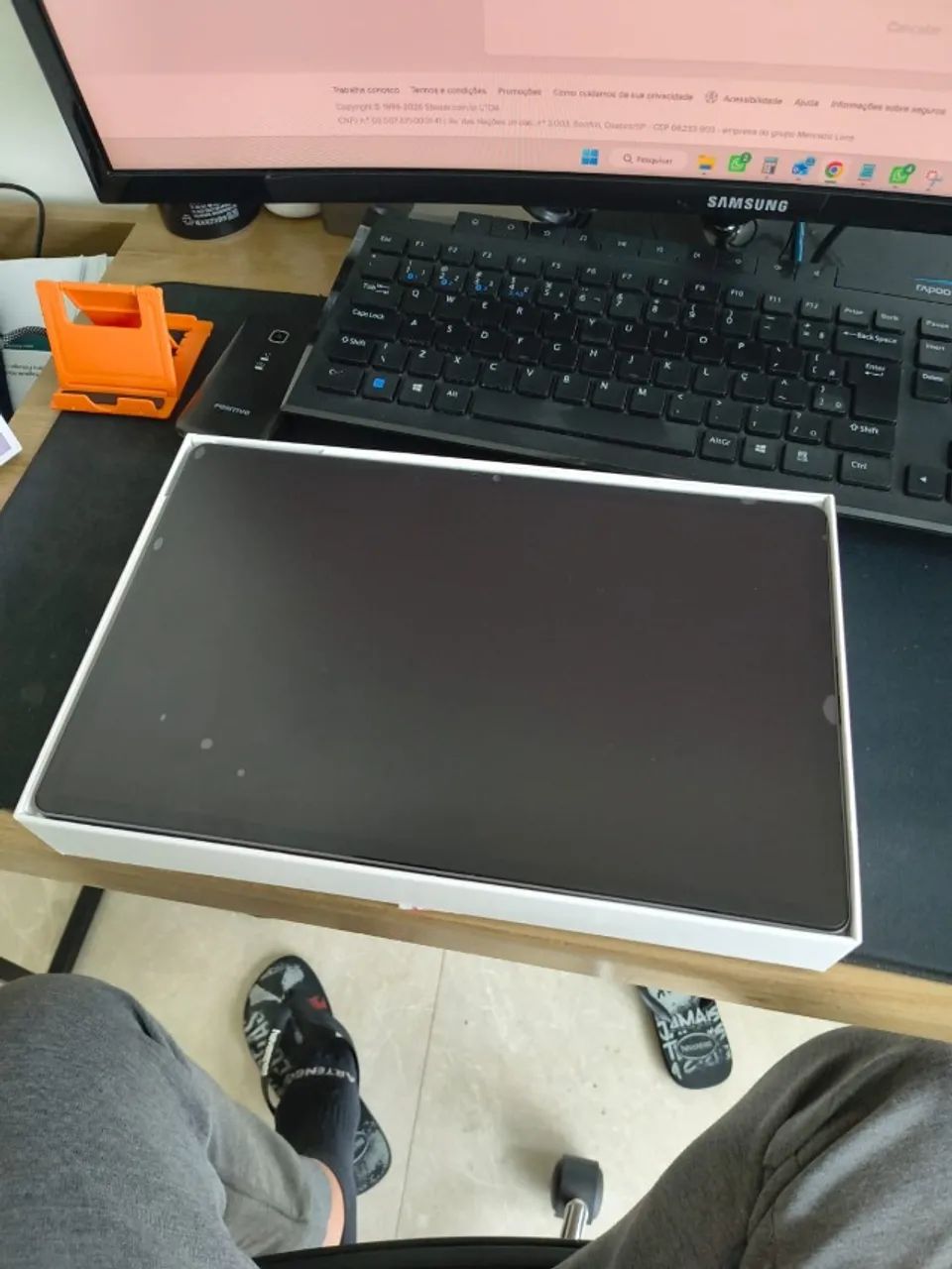 Tablet Lenovo Idea Tab Pro Com Teclado Gen 2 128GB - Foto 2