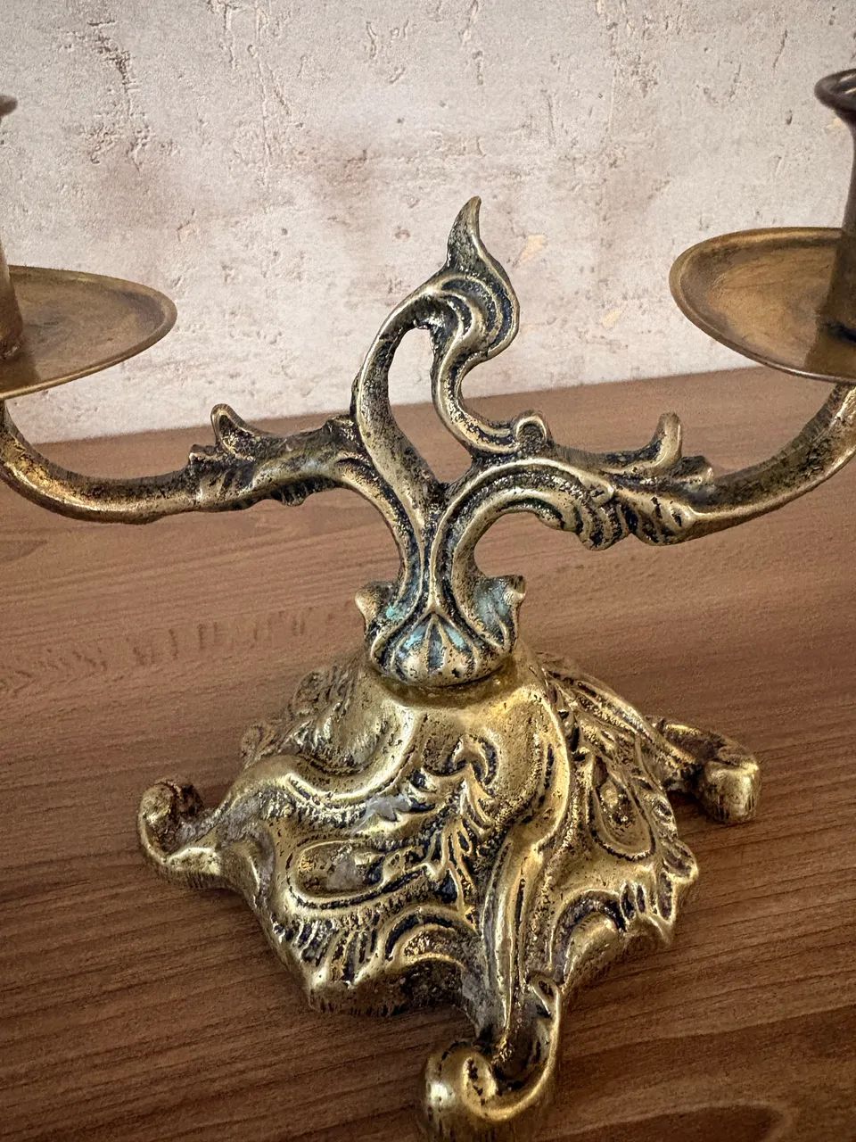 Par de castiçais em bronze - Foto 2