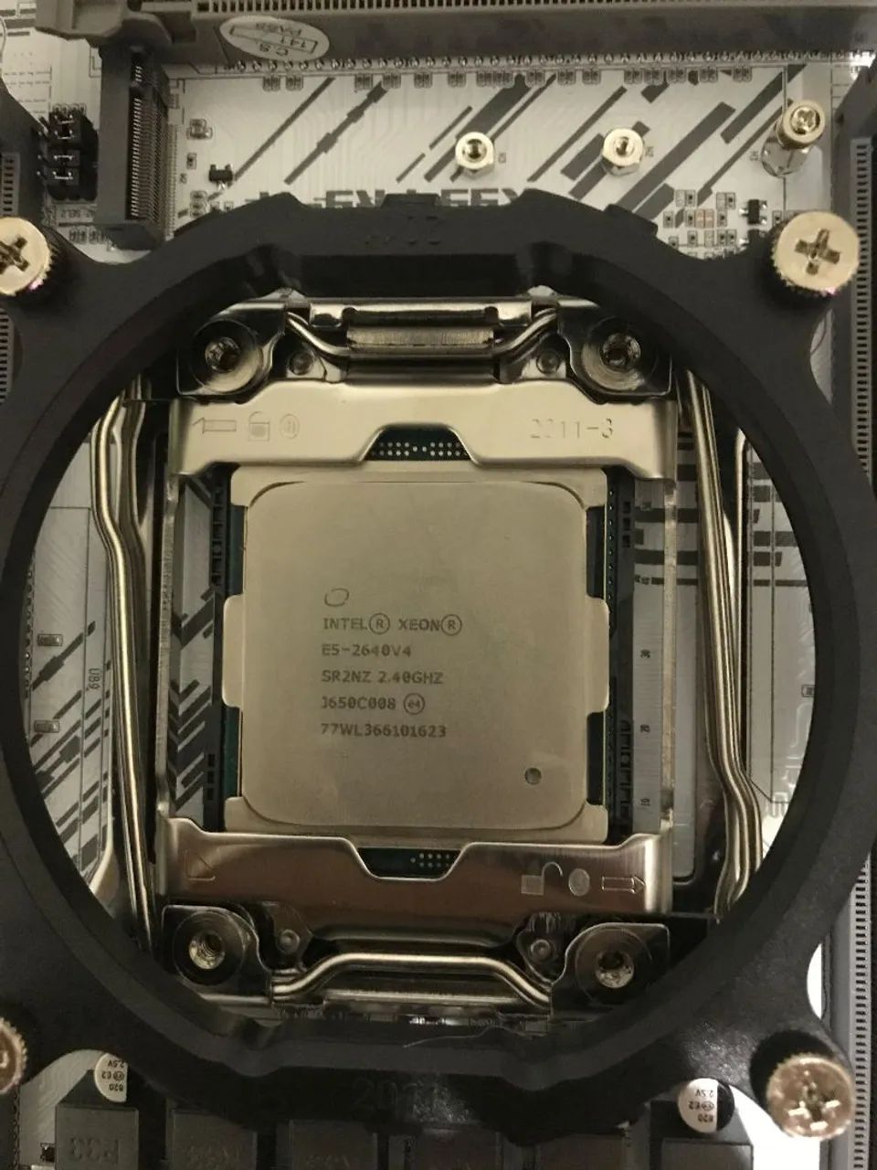 Kit de Placa-Mãe MACHINIST Branca X99 com CPU - Foto 5