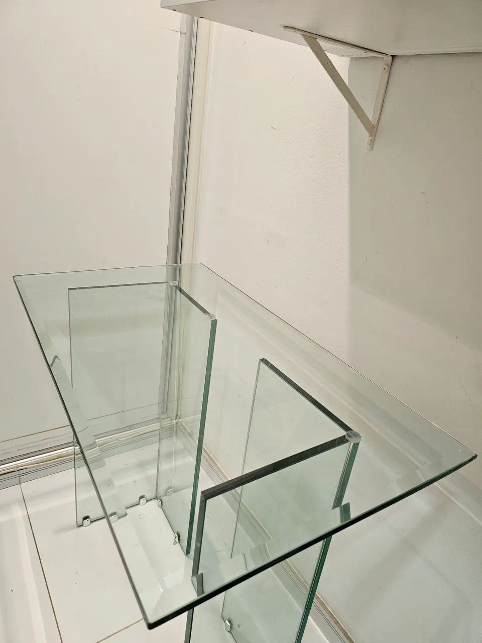 Mesa de vidro escritório  - Foto 3