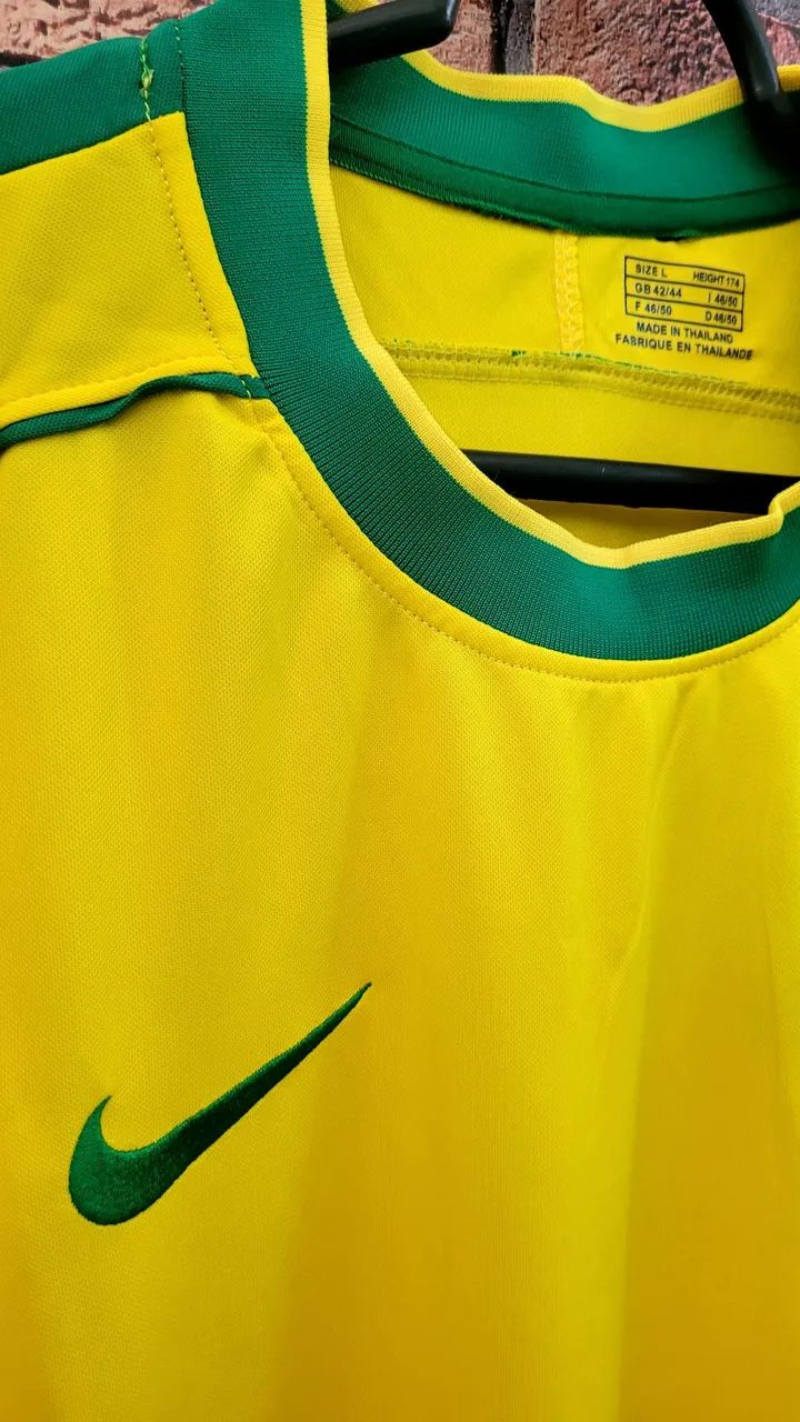 Camisa do Brasil retro 1998 promoção  - Foto 5
