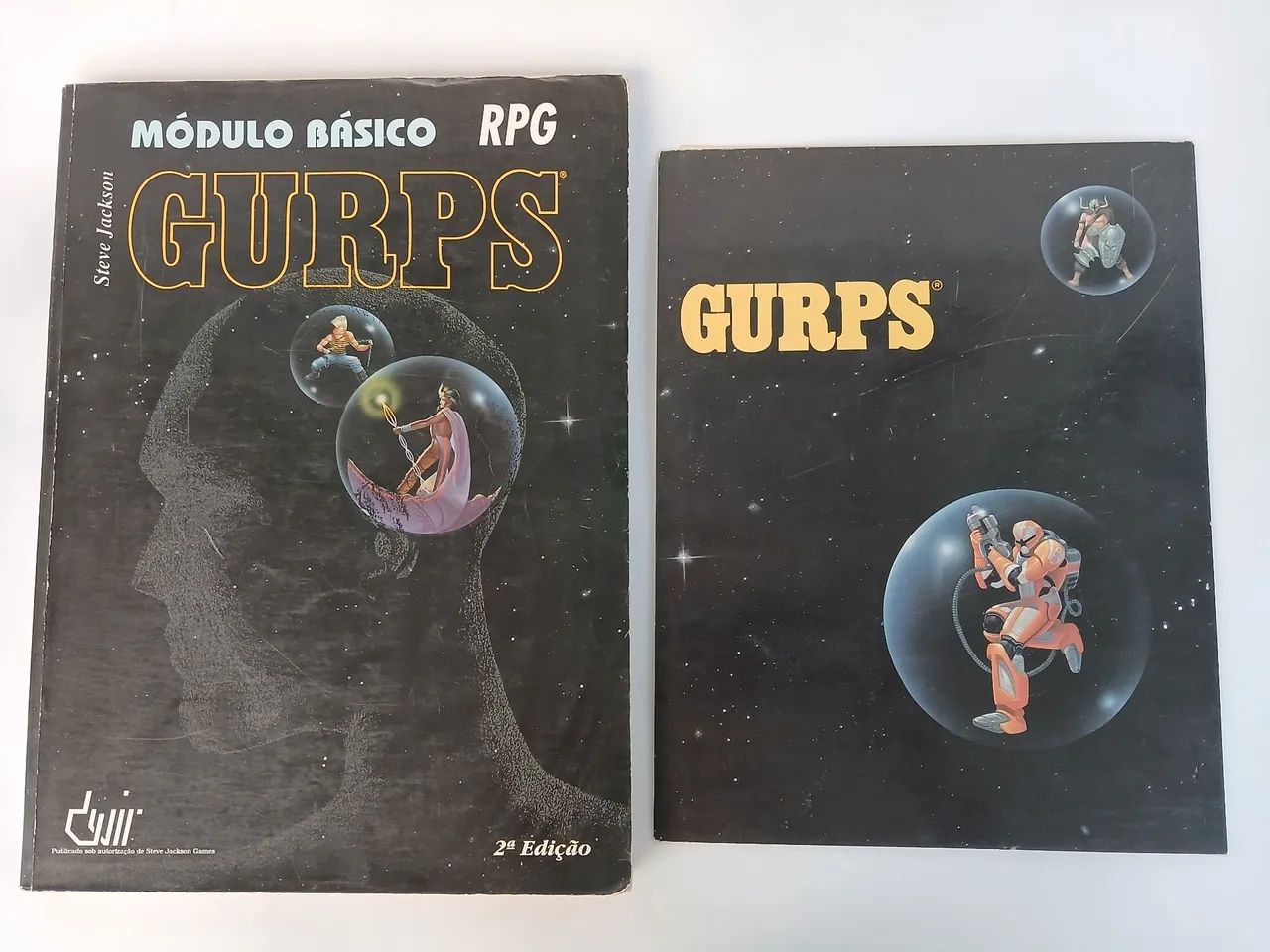 RPG Gurps Módulo Básico segunda edição, com escudo