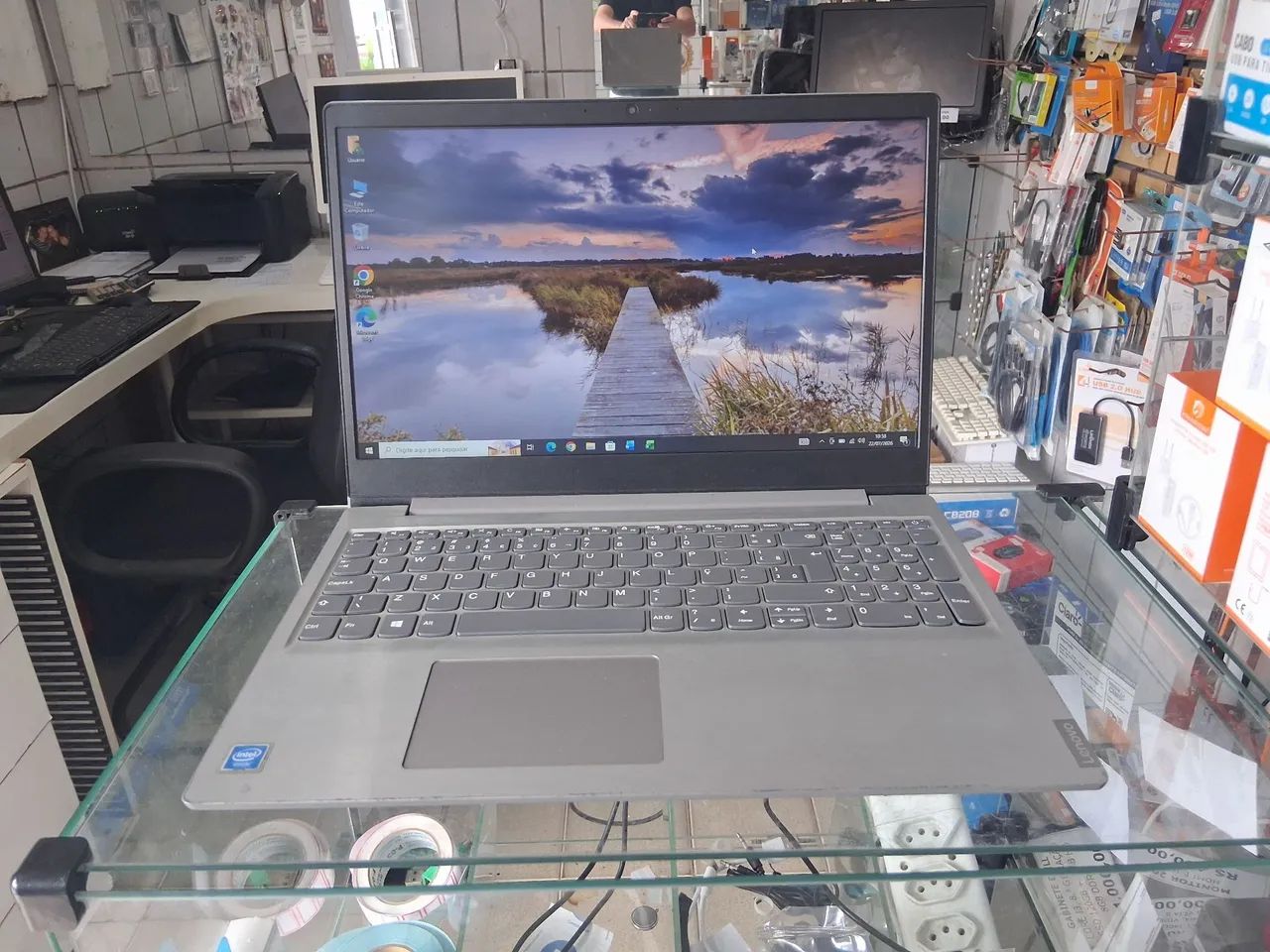 Notebook Lenovo Ideapad com SSD e HD