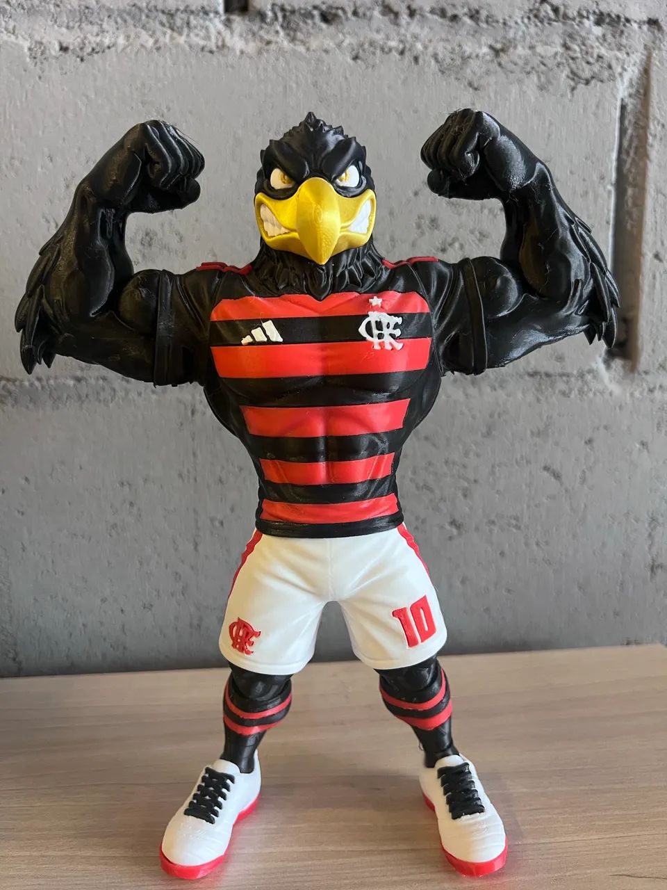  Mascote Urubu do Flamengo em 3D