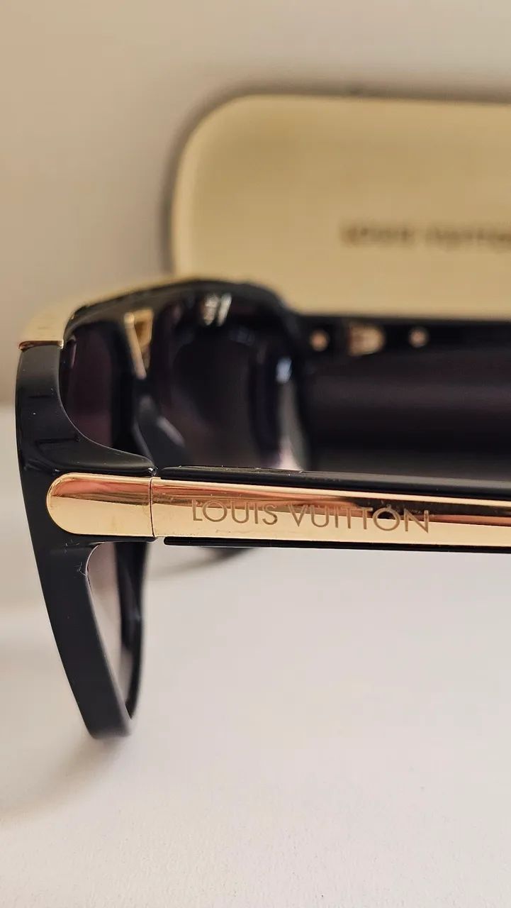 Óculos de sol raro Louis Vuitton Evidence Millionaire - Foto 3