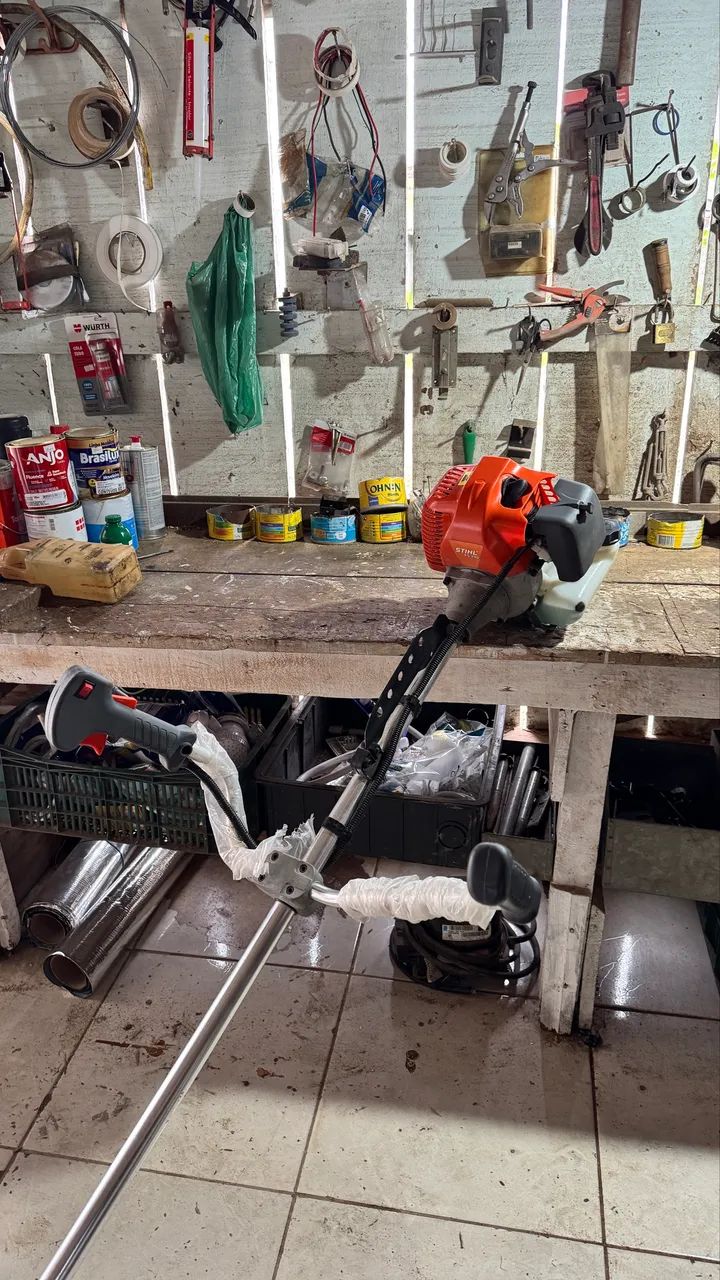 Vendo Roçadeira Stihl FS 290 zerada  - Foto 2