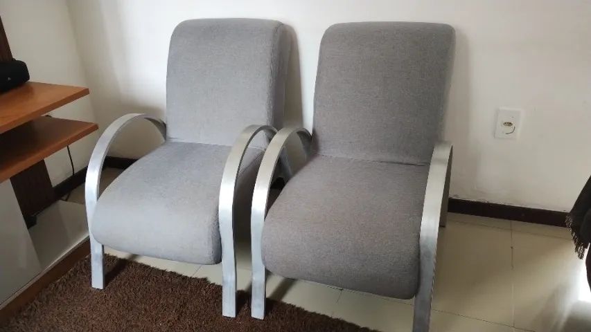 Poltronas com capa removivel