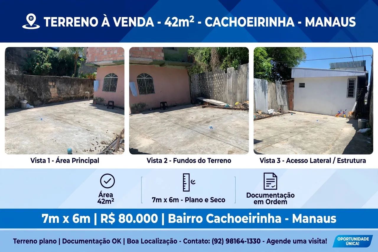 TERRENO - CACHOEIRINHA 