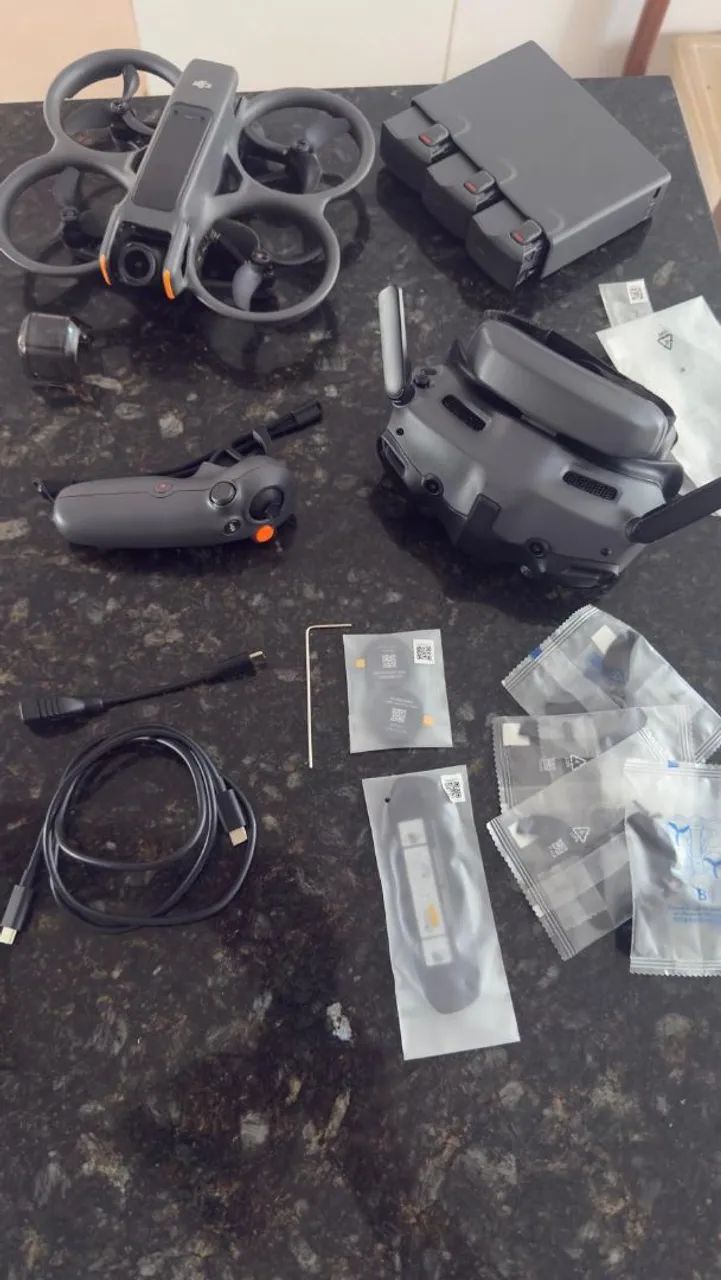 DJI AVATA 2 FLY MORE (DJI CARE REFRESH 01/2028) + ACESSÓRIOS + METEOR75 PRO O4  - Foto 3