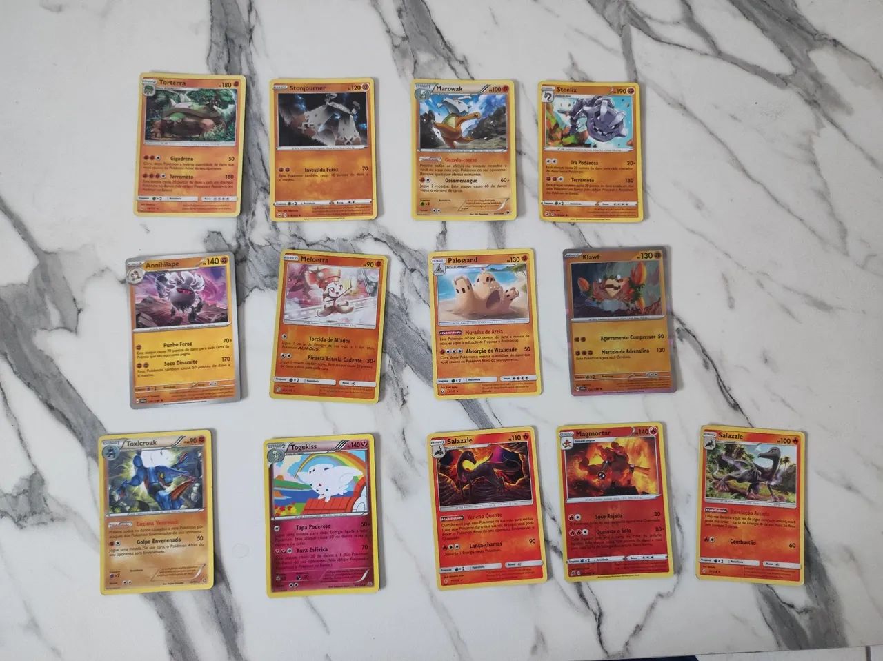 Cartas Pokémon Raras (?) - lote com 37 cartas. - Foto 3