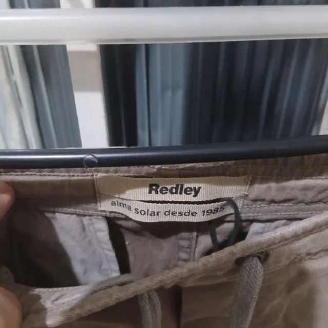 Calça Sarja Redley Slim Caqui - Foto 2