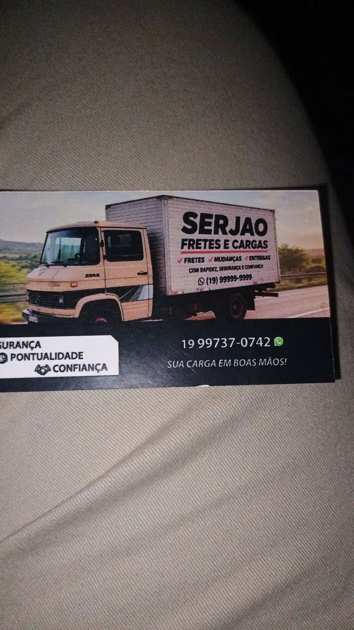 Mudanças fretes transportes em geral 