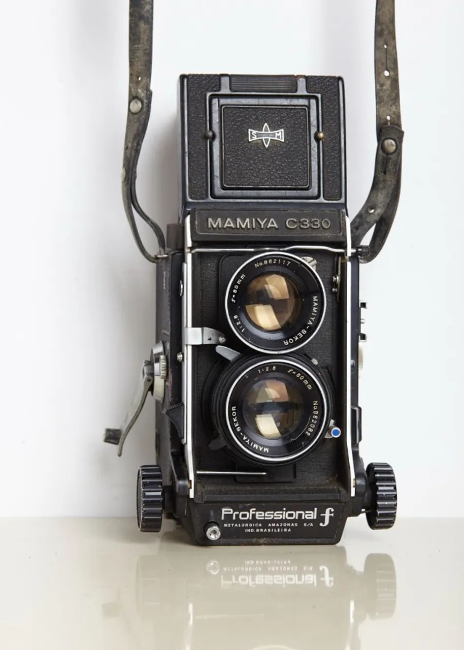 フィルムカメラ Mamiya C330 Câmera Mamiya C330 TLR Profissional - Raridade para Colecionador