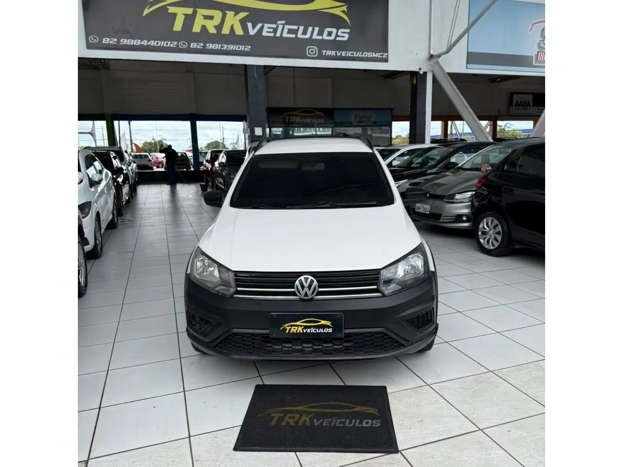 Volkswagen Saveiro Robust 1.6 Total Flex 16V CD 2018 - Foto 2