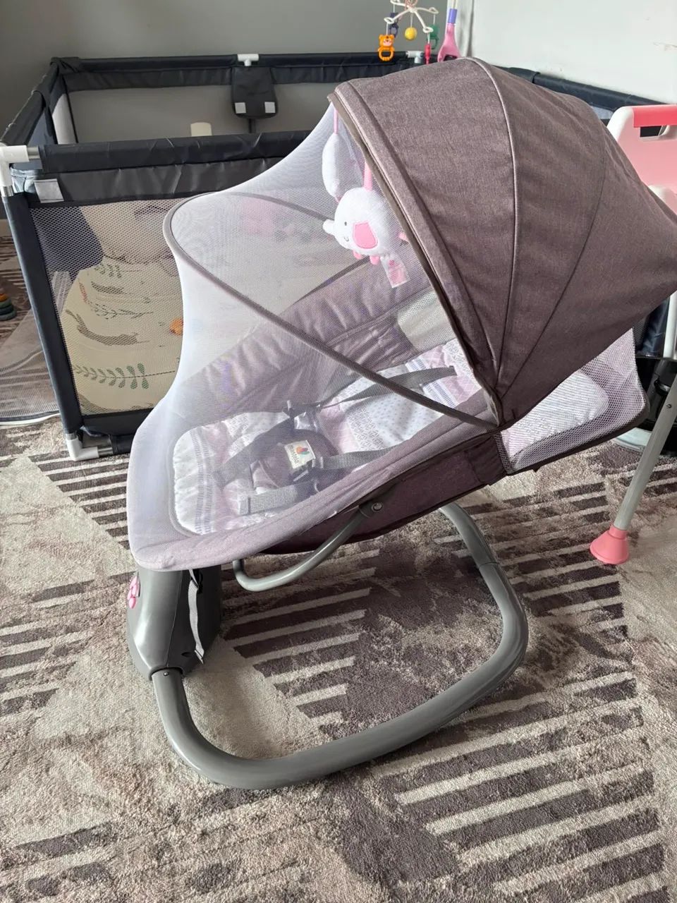 Cadeira De Balanço Bebê Mastela Automática C/ Bluetooth - Foto 4