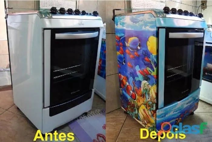 Deixe seu fogão com cara de Novo