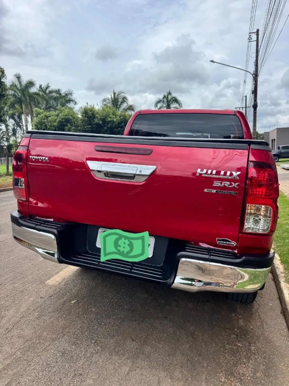 Hilux. 2019. SRX. Série especial 50 anos. Vermelha.  - Foto 5