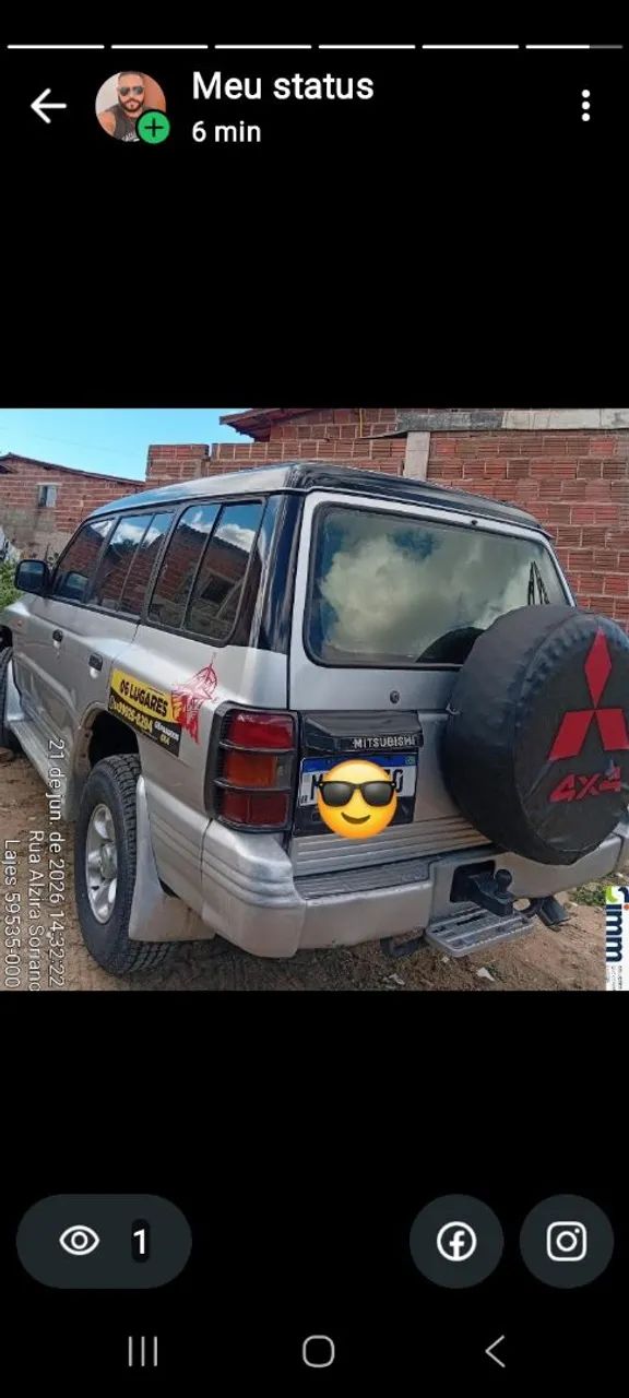 Mitsubishi Pajero GLS 2.8 Diesel Turbo Mec. 1999
