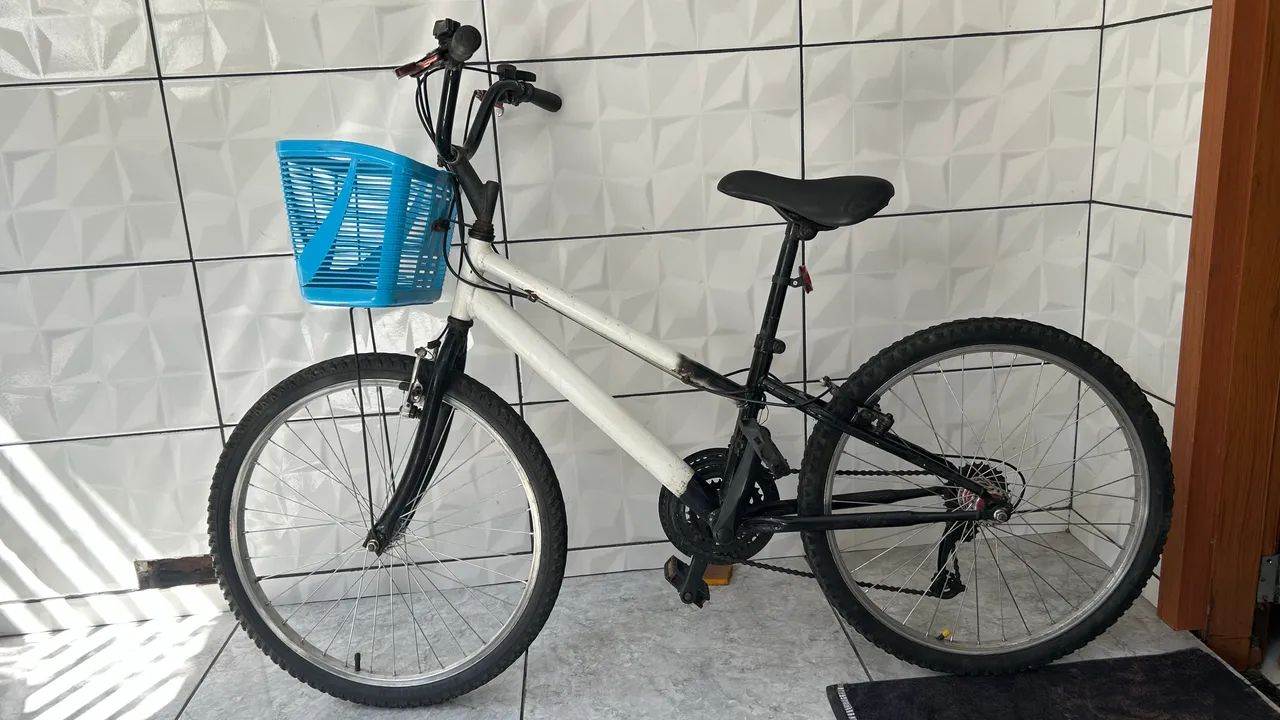 Bicicleta com Cestinha