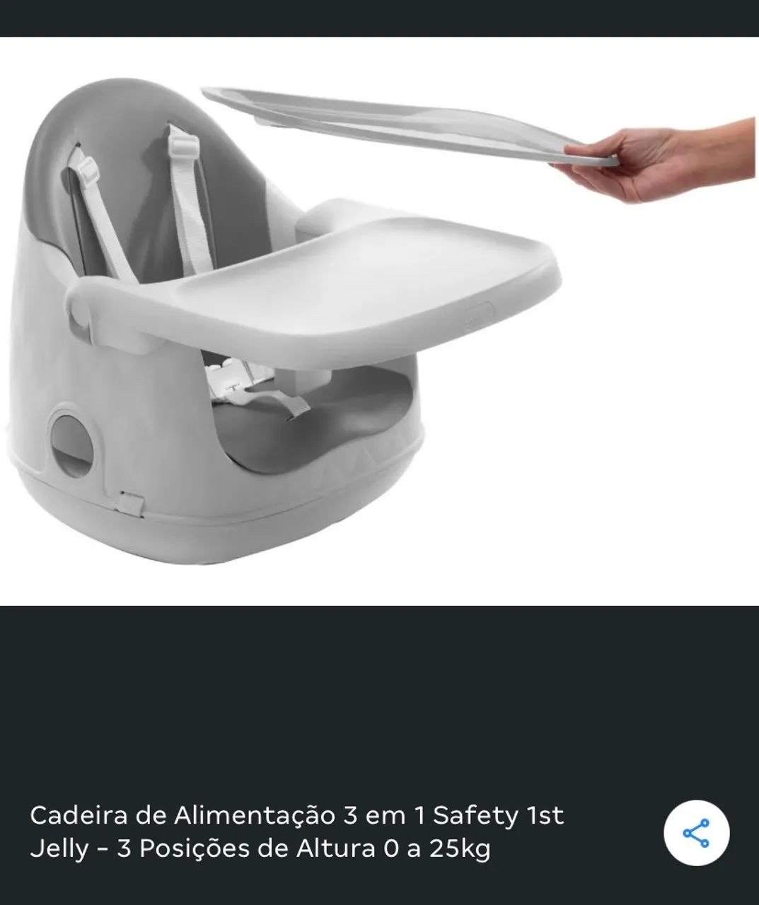 Cadeira alimentação  - Foto 5
