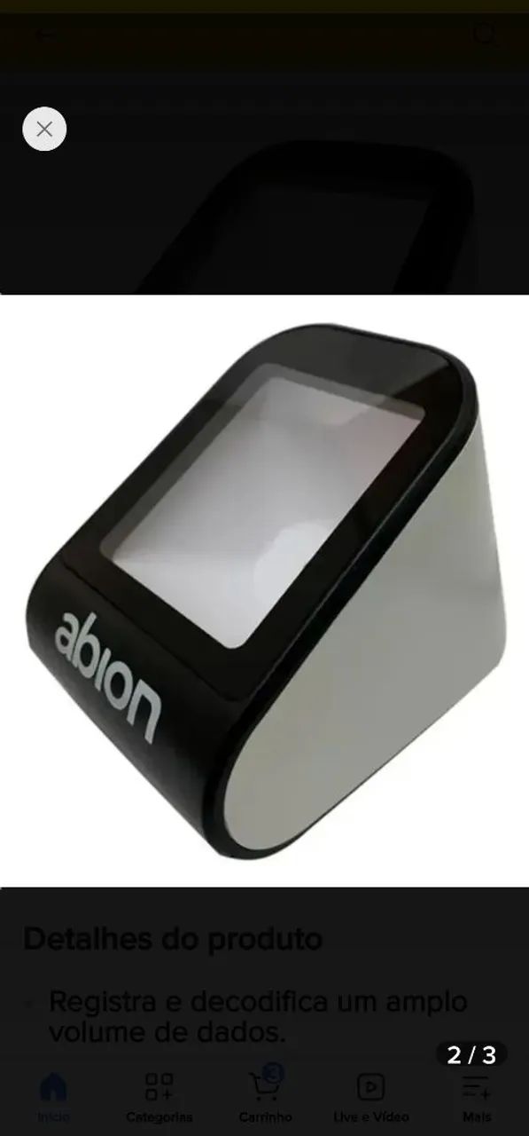 Leitor de código de barras albion - Foto 4