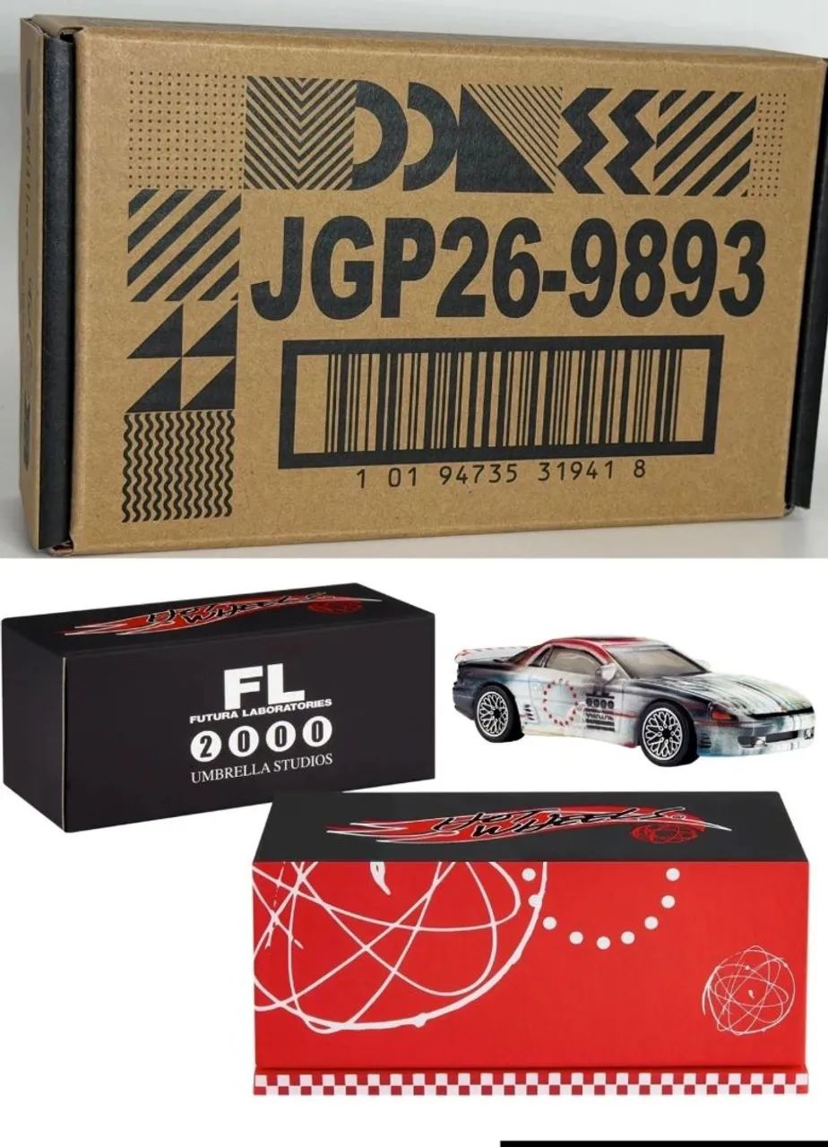 Hot Wheels x Futura Laboratories Mitsubishi 3000GT VR-4 - Hobbies