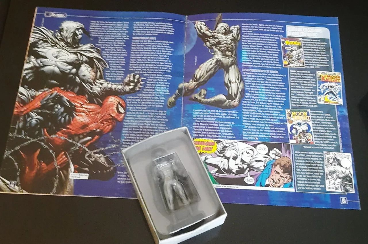 CAVALEIRO DA LUA   MARVEL EAGLEMOSS   COMPLETO  - Foto 4