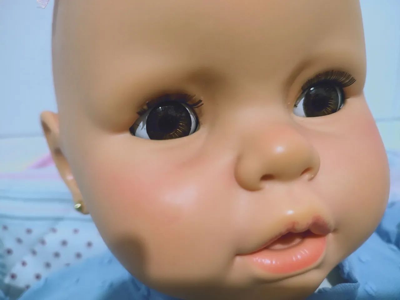 Boneca meu bebê da estrela, anos 80 sem defeito  - Foto 2