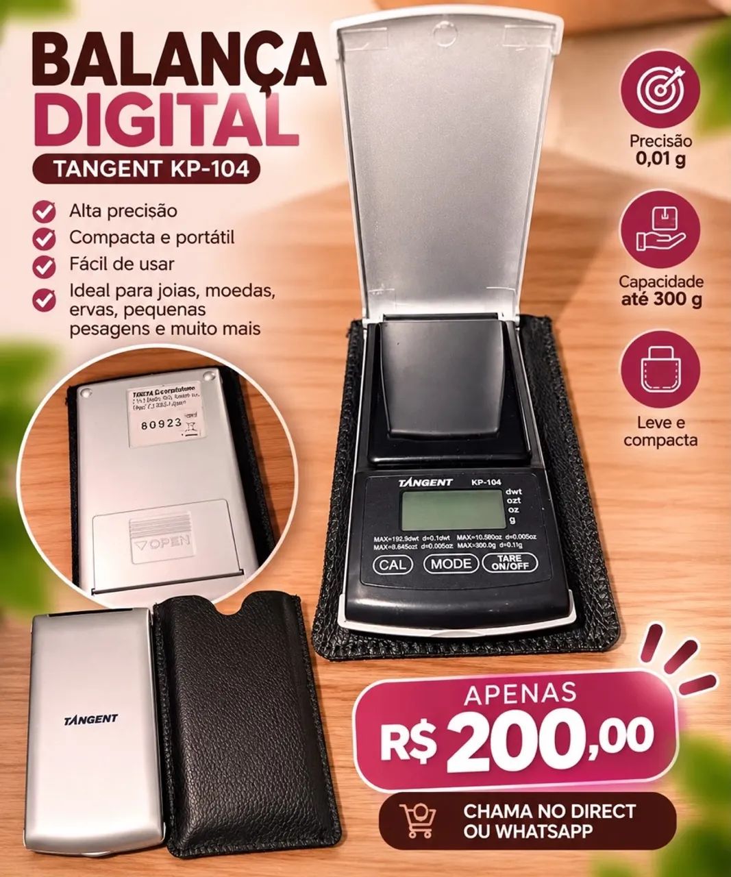 Vendo balança de precisão 