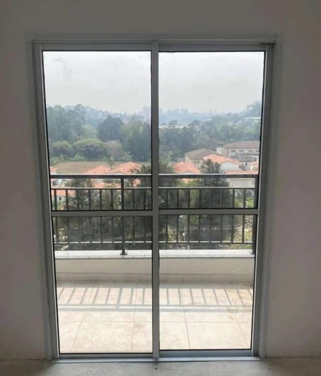 Porta Balcão 1.60 (L) Branca - 2 folhas 1