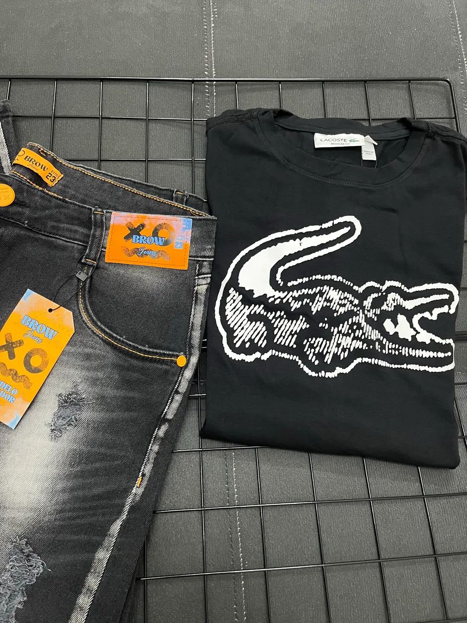 KIT BROW JEANS E LACOSTE - Foto 4