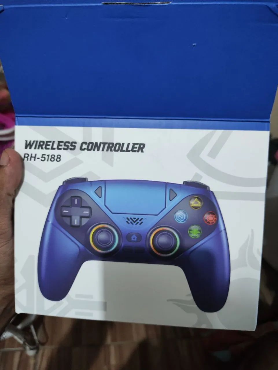 CONTROLE PS5 AZUL  - Foto 5