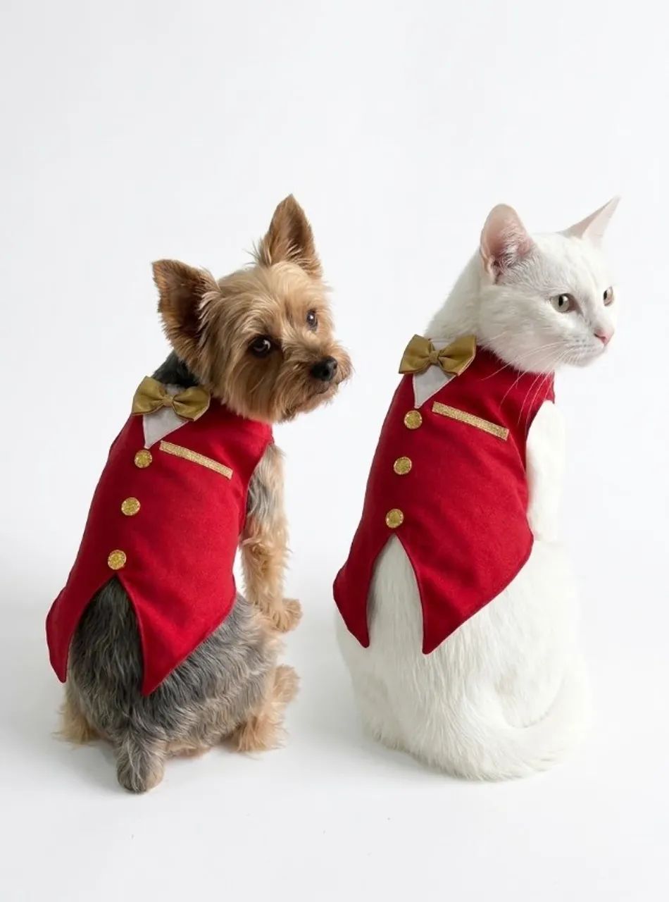 ROUPAS PET NATALINA