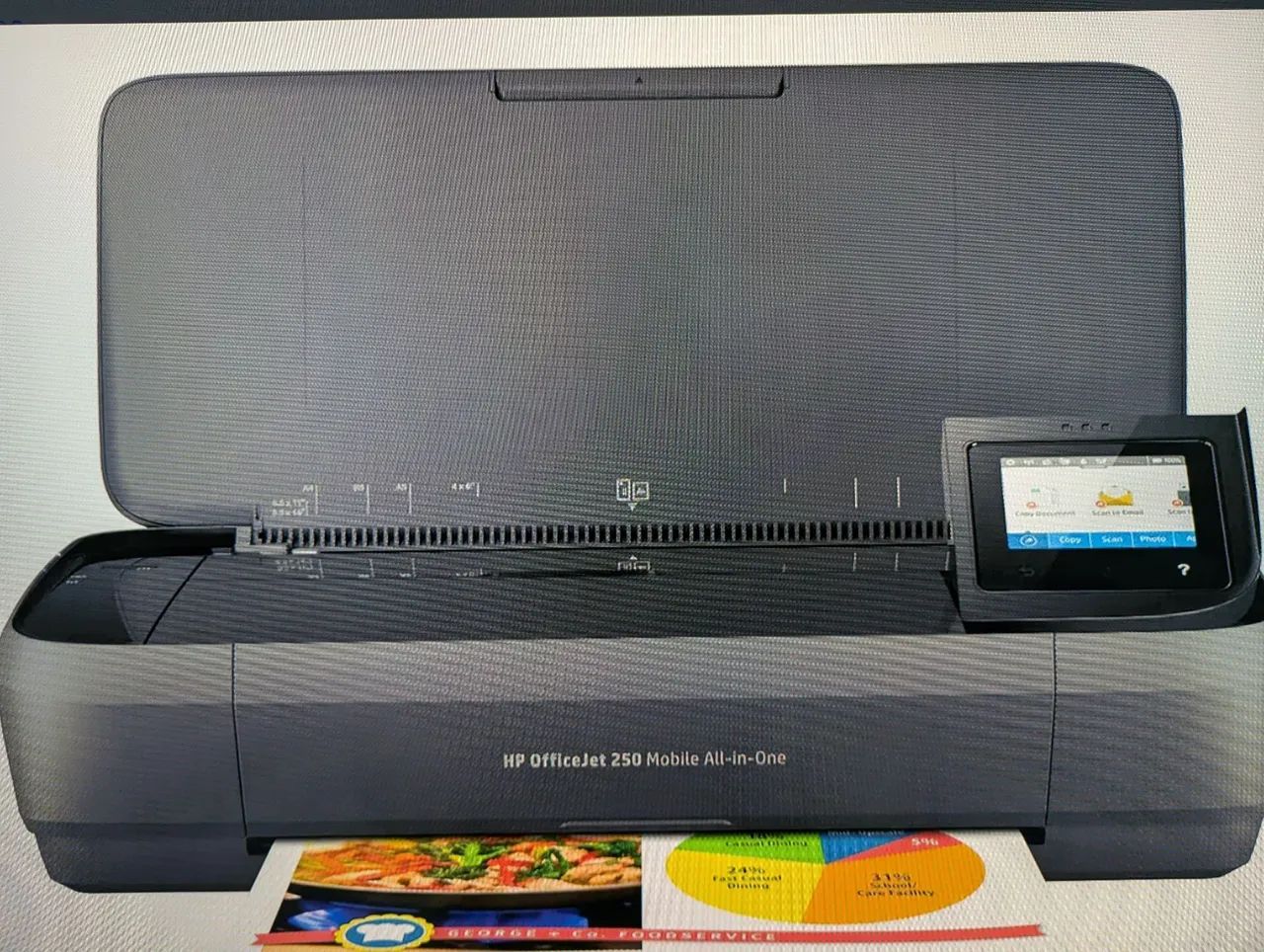 Vendo impressora HP office jet 250 mobile ALL_in_one - Foto 5