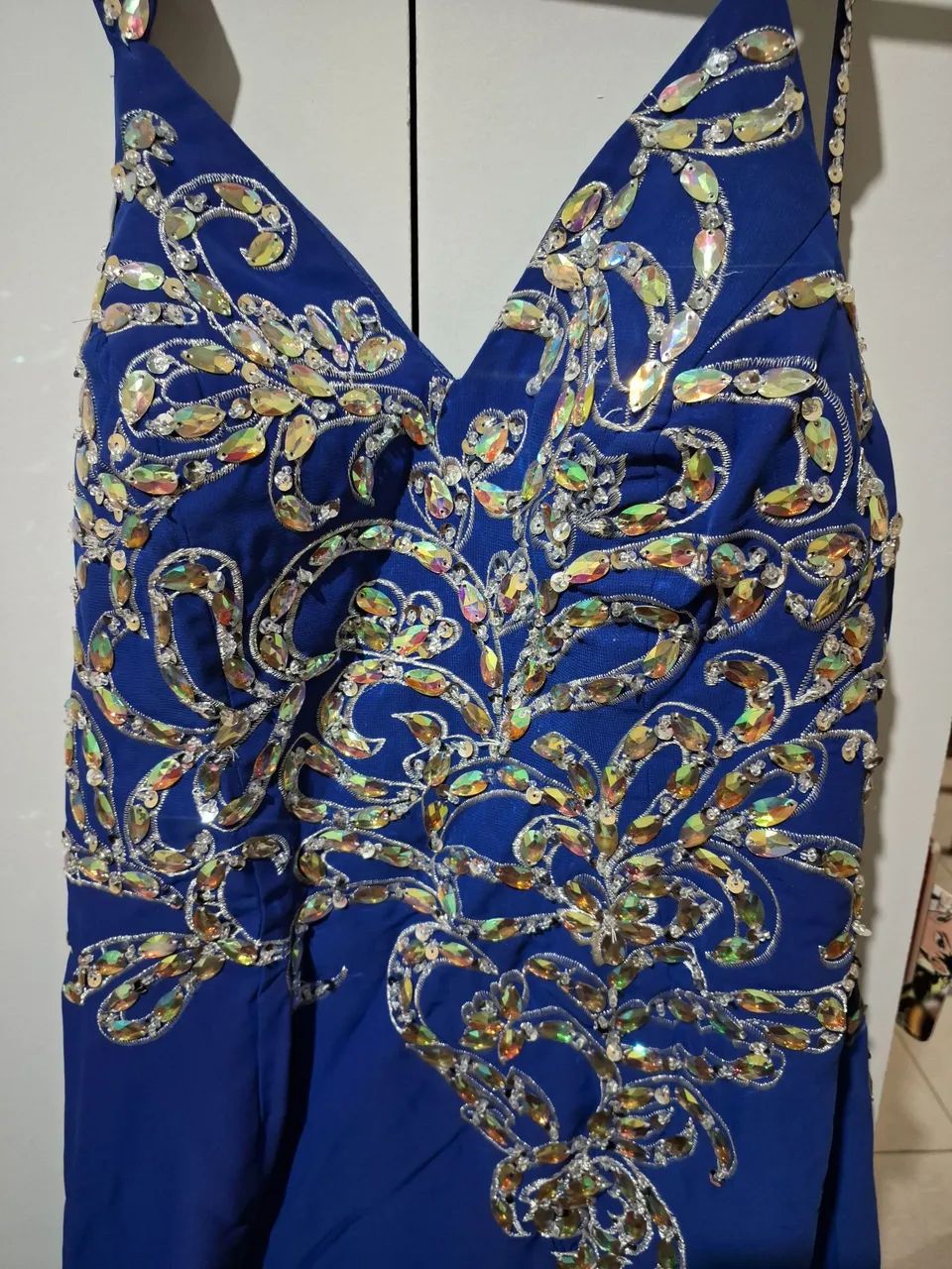 Vestido azul de festa - Foto 2