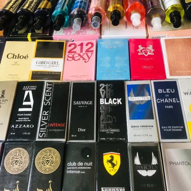 Perfumes e Body Splash disponíveis - Fixação excelente!?