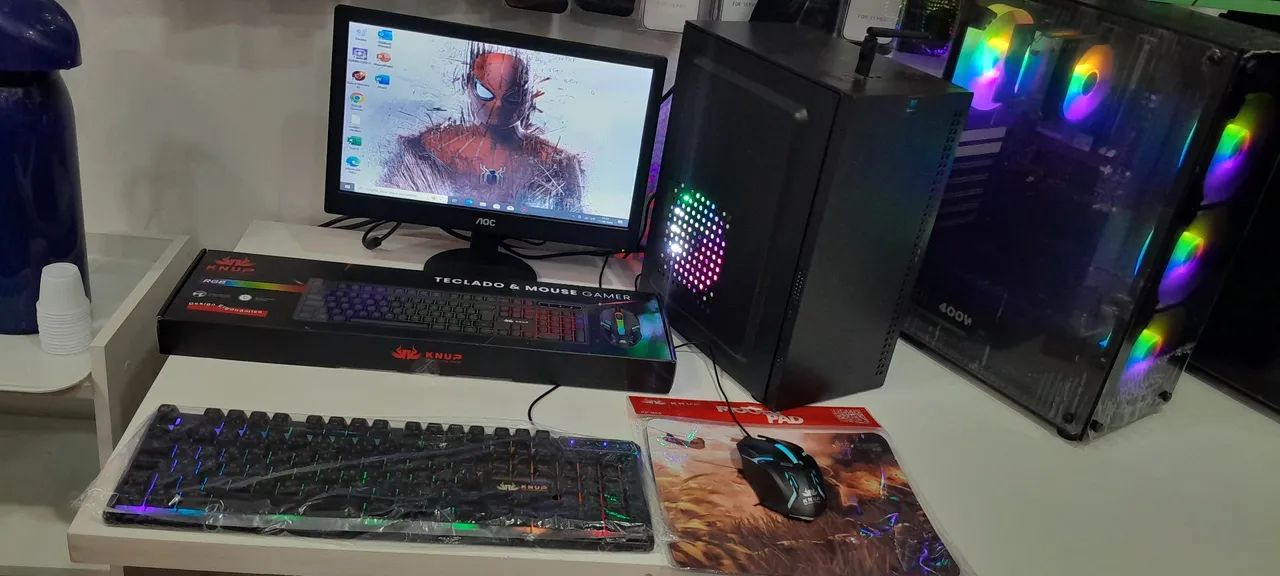 PC GAMER COMPLETO PARA JOGOS E ESTUDOS - Foto 3