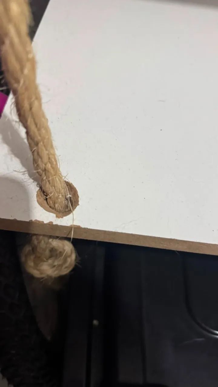 Prateleira Suspensa com Corda - Foto 3