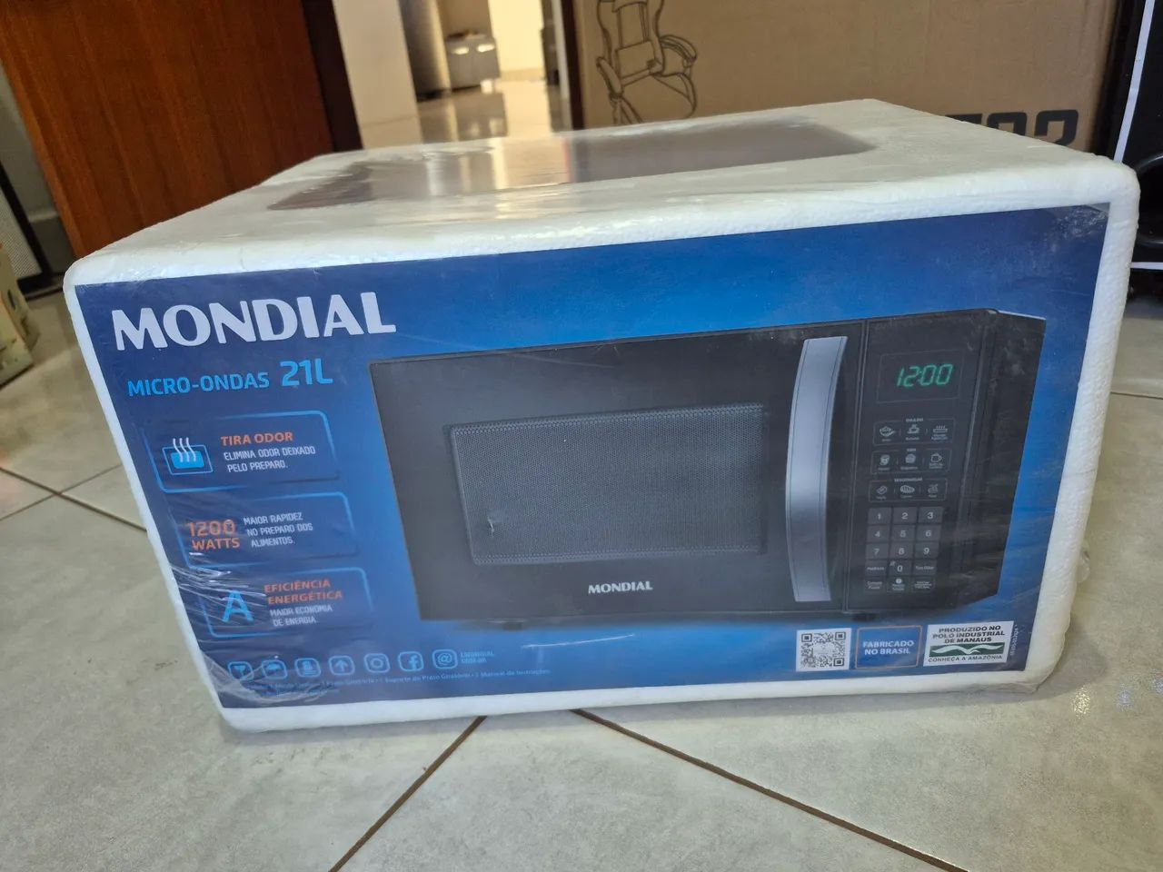 Microondas Mondial 21 Litros 127v 