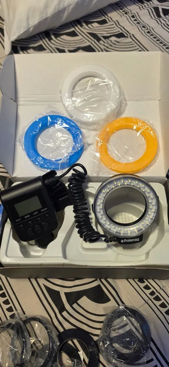 Macro LED ring light para CAMERA DSLR - Foto 3