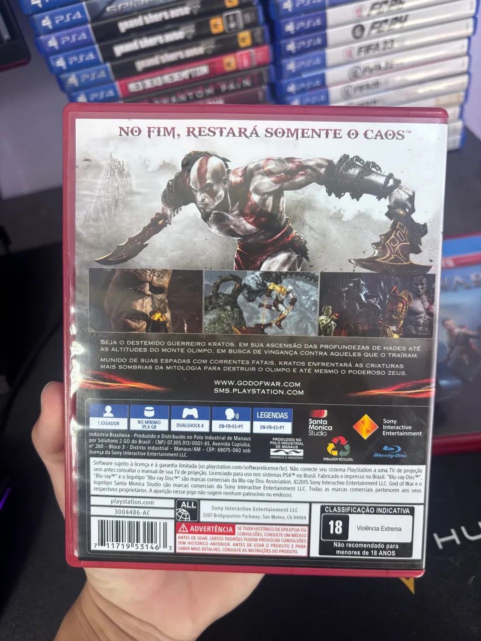 Jogo CD - Good of War REMASTERIZADO - PS4  - Foto 2