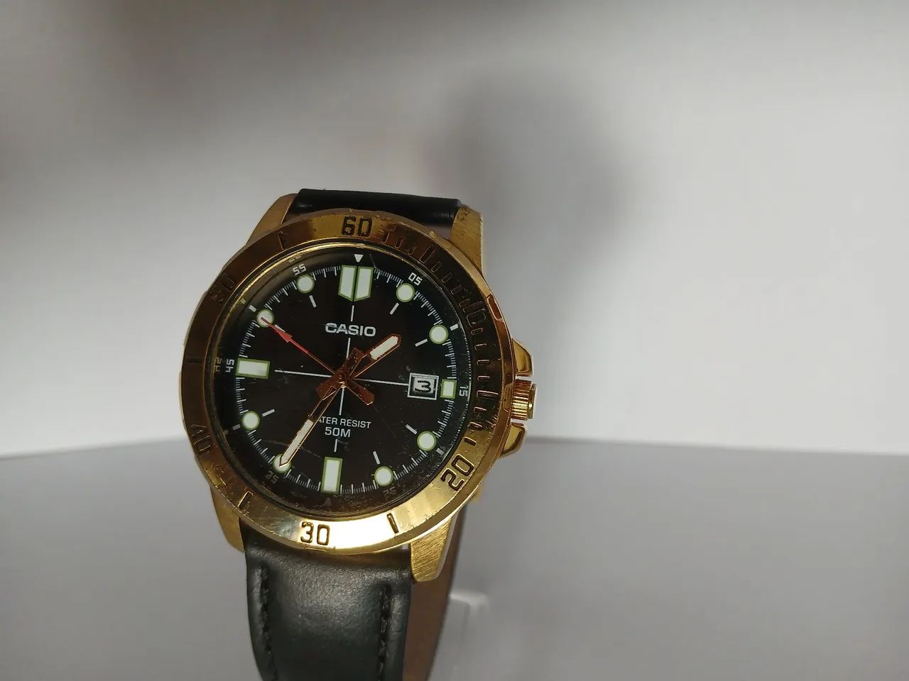 Relógio Casio Dourado Original + brinde  - Foto 4
