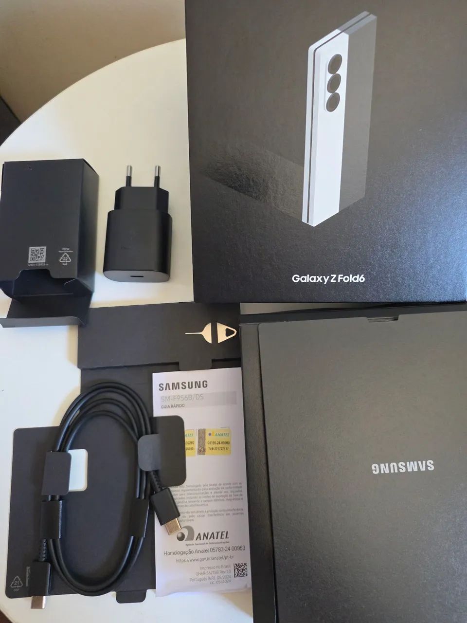 Z Fold 6 Tela interna danificada - Foto 3