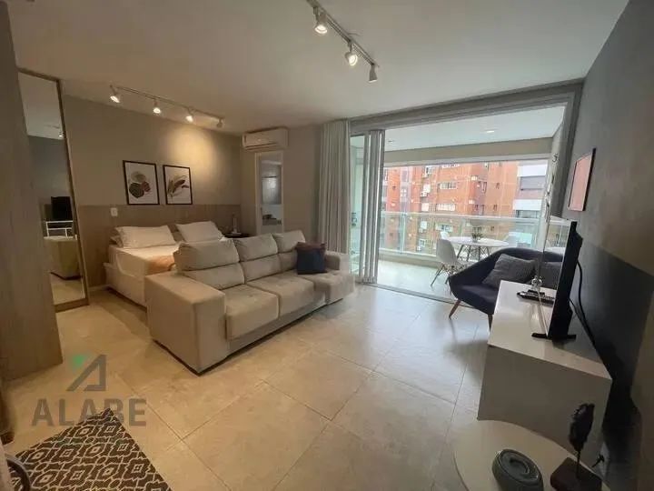 Estúdio de 34m2 em edifício com portaria 24h, na Vila Madalena Mobiliado!!!